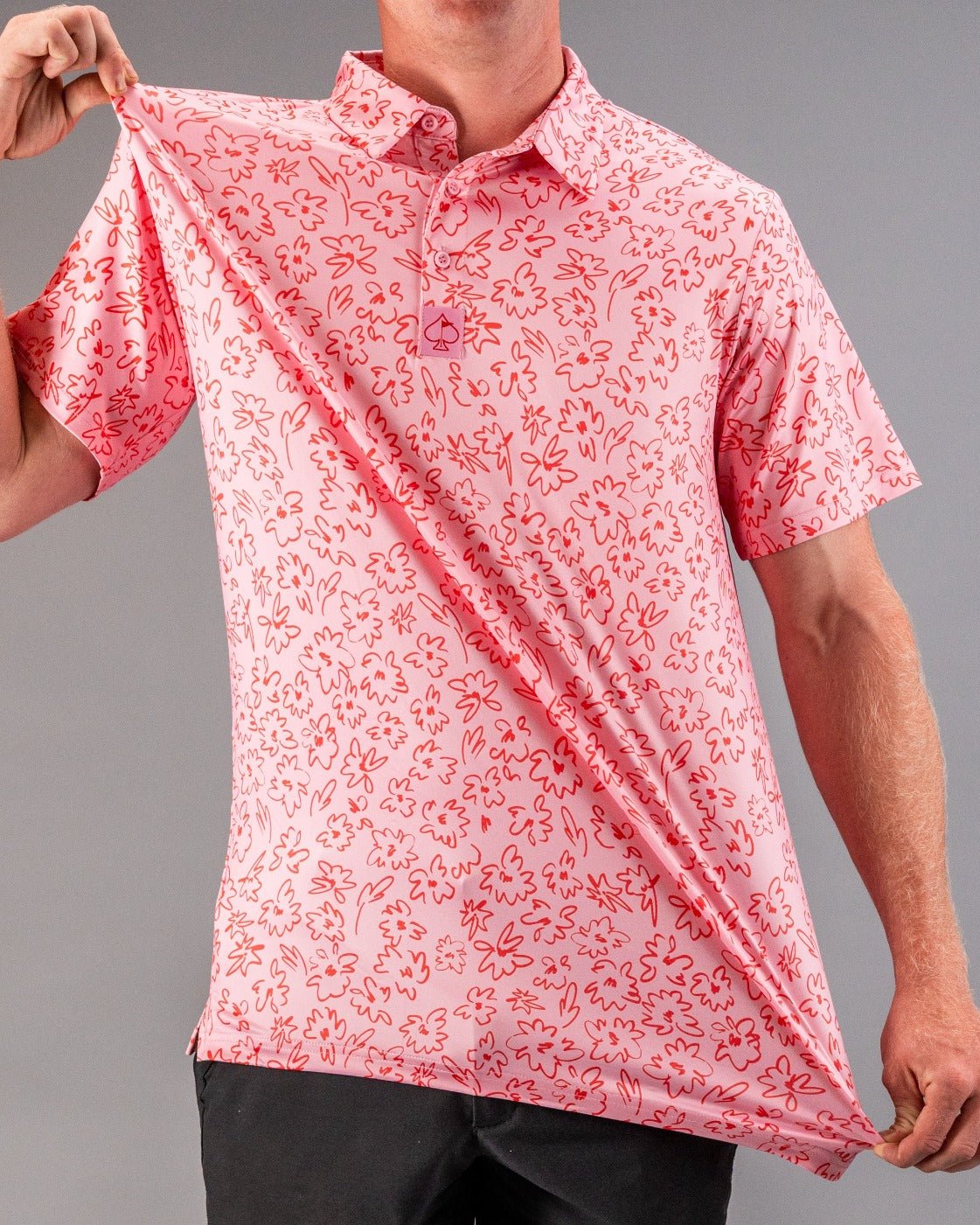 Flower Doodle Pink - Pins and Aces