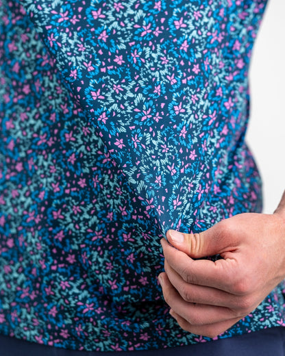 Fluorescent Floral - Pins and Aces
