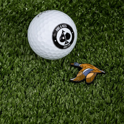 Flying Mallard Ball Marker - Pins and Aces