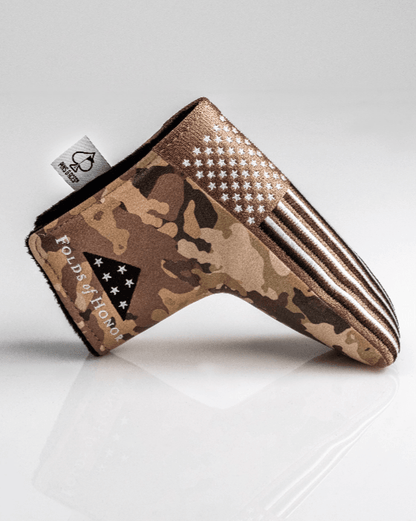 Folds of Honor 2.0 - Blade Putter Cover - Pins and Aces