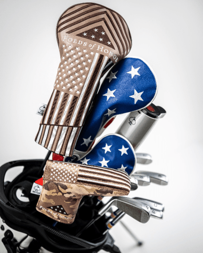 Folds of Honor 2.0 - Blade Putter Cover - Pins and Aces