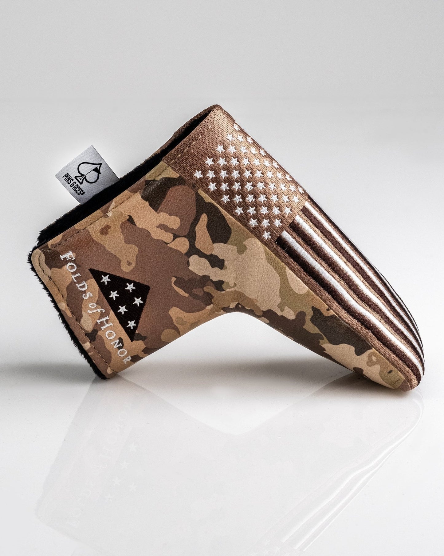 Folds of Honor 2.0 - Blade Putter Cover - Pins and Aces