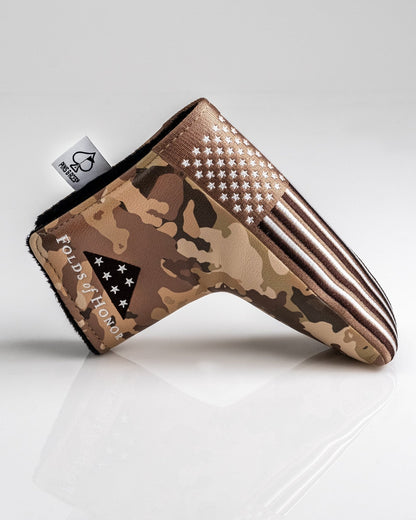 Folds of Honor 2.0 - Blade Putter Cover - Pins and Aces