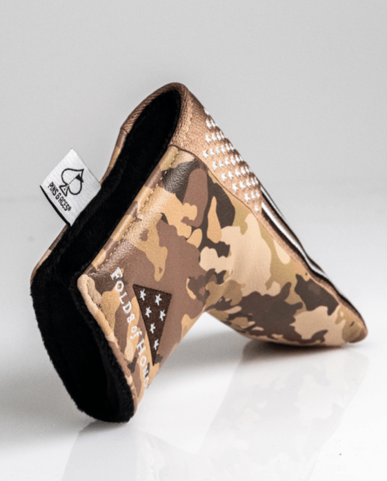 Folds of Honor 2.0 - Blade Putter Cover - Pins and Aces