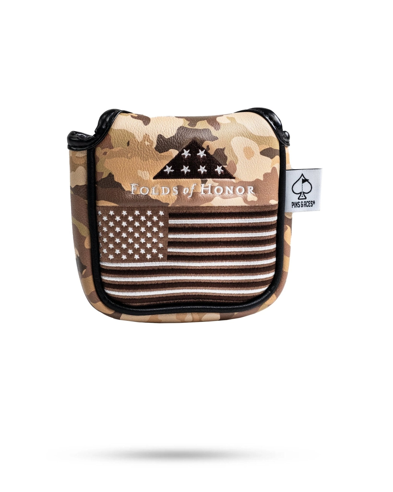 Folds of Honor 2.0 - Mallet Putter Cover - Pins and Aces