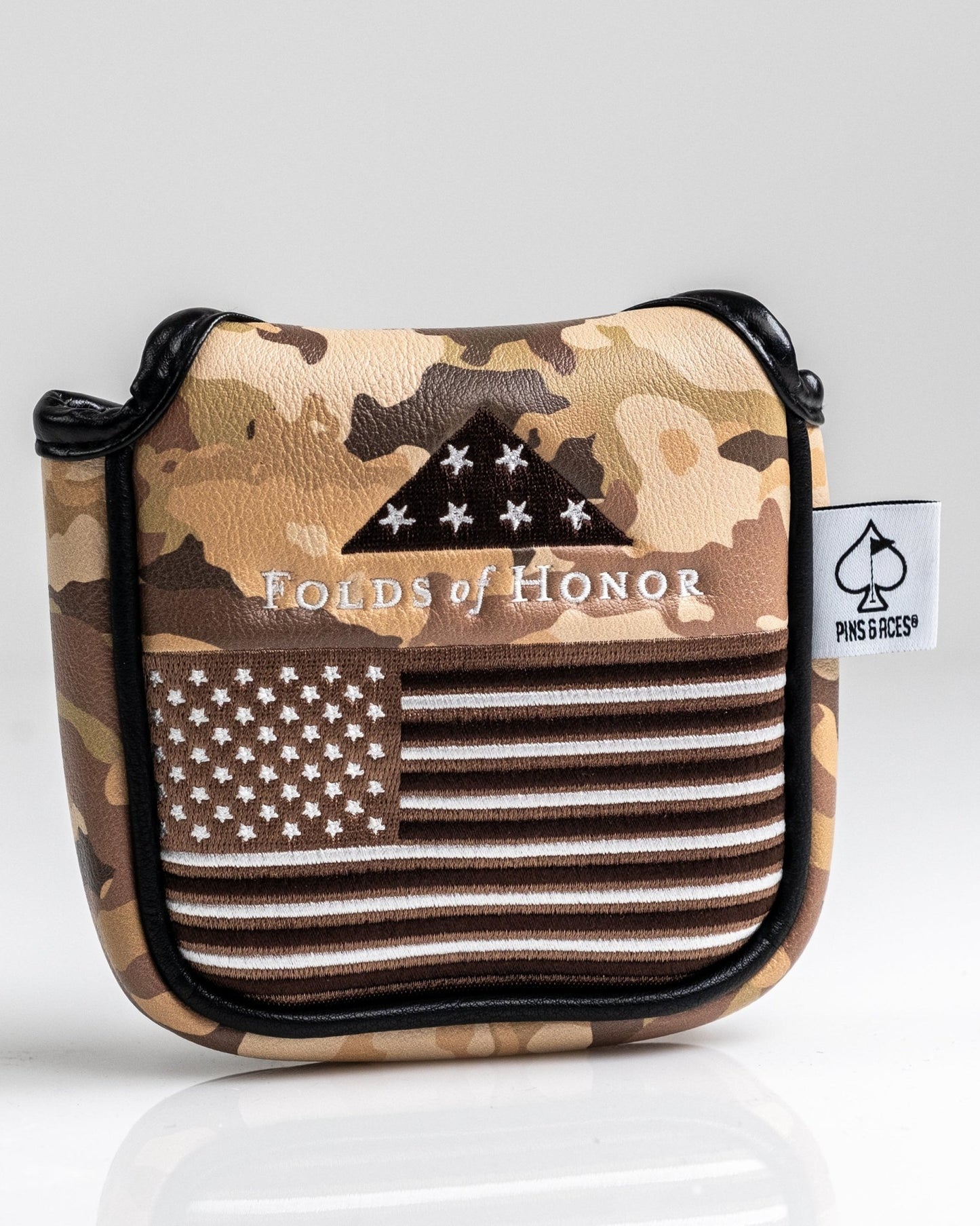Folds of Honor 2.0 - Mallet Putter Cover - Pins and Aces