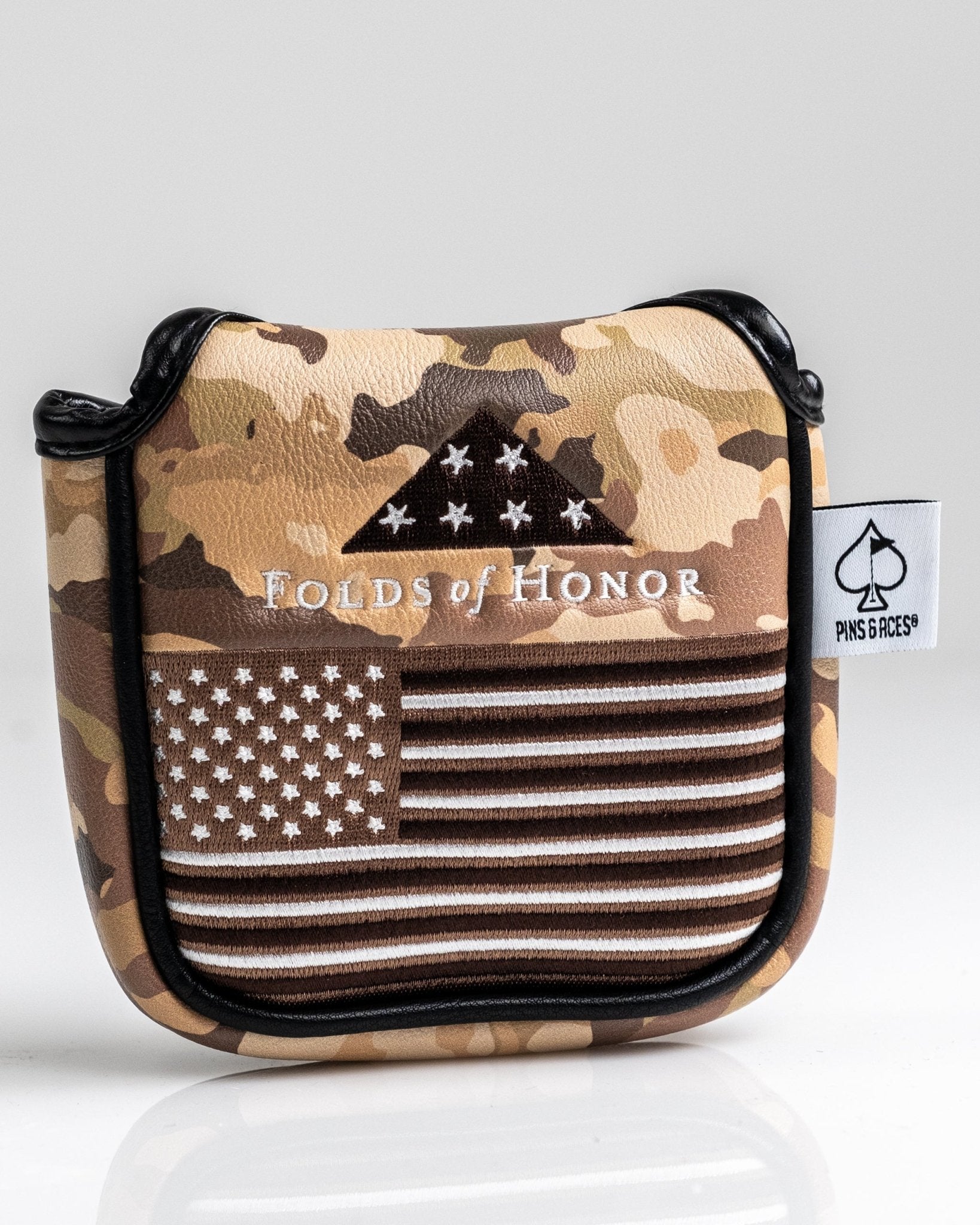 Folds of Honor 2.0 - Mallet Putter Cover - Pins and Aces