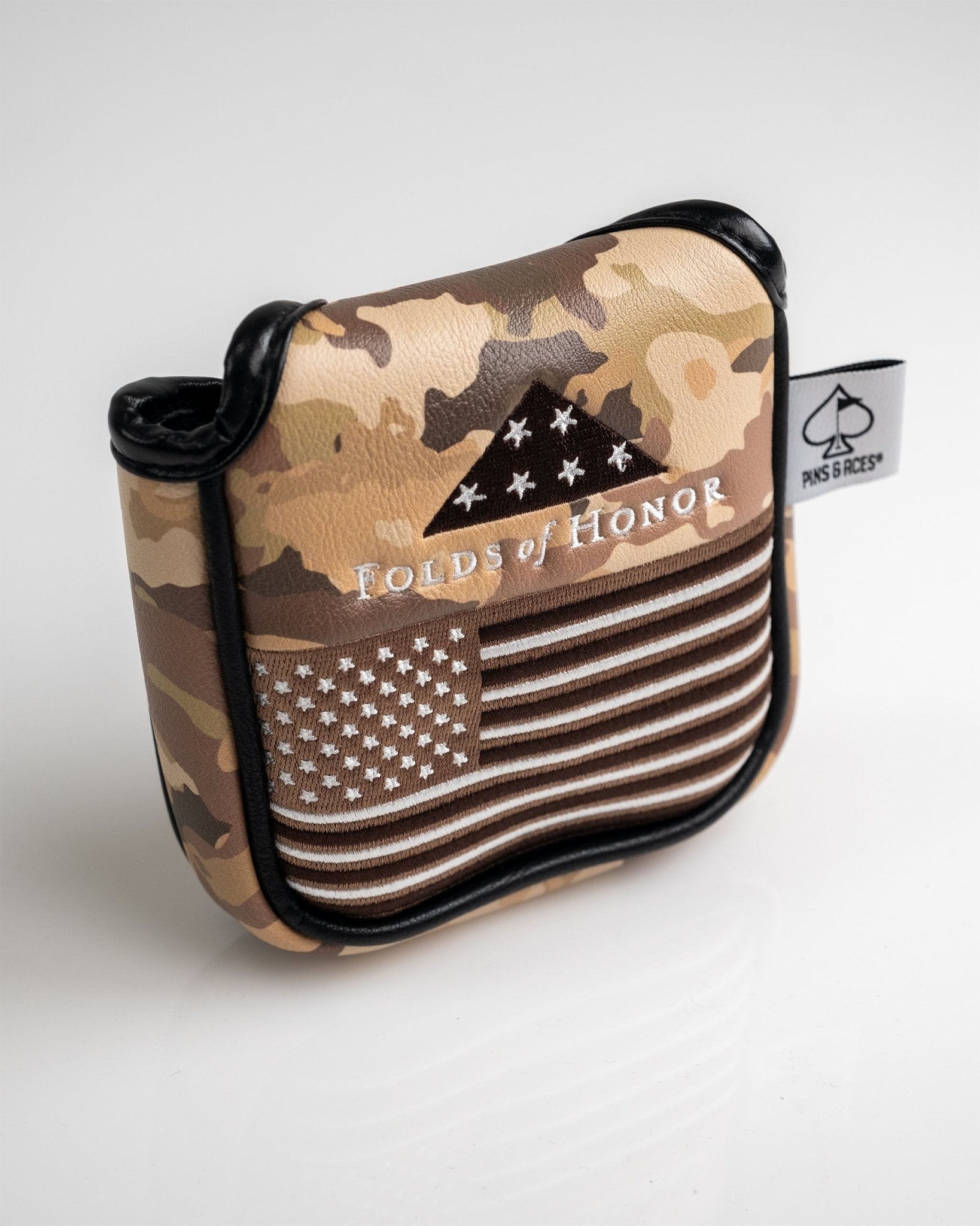 Folds of Honor 2.0 - Mallet Putter Cover - Pins and Aces