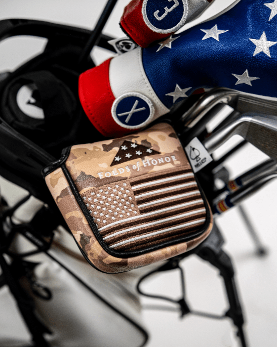 Folds of Honor 2.0 - Mallet Putter Cover - Pins and Aces