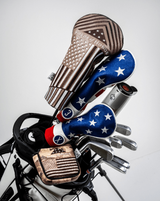 Folds of Honor 2.0 - Mallet Putter Cover - Pins and Aces