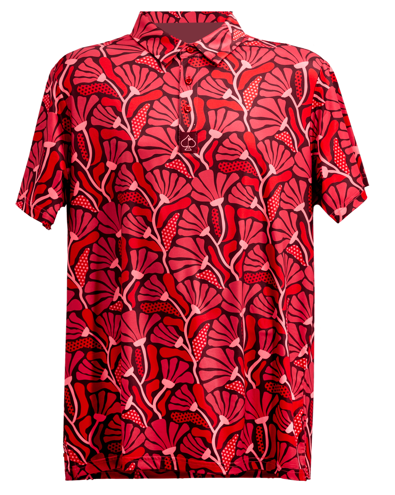 Garden Party Crimson Bloom - Pins and Aces