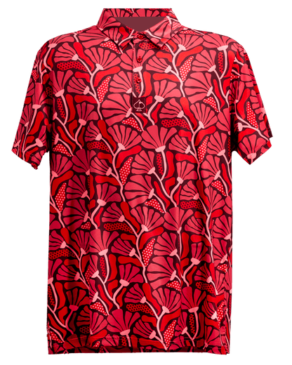 Garden Party Crimson Bloom - Pins and Aces