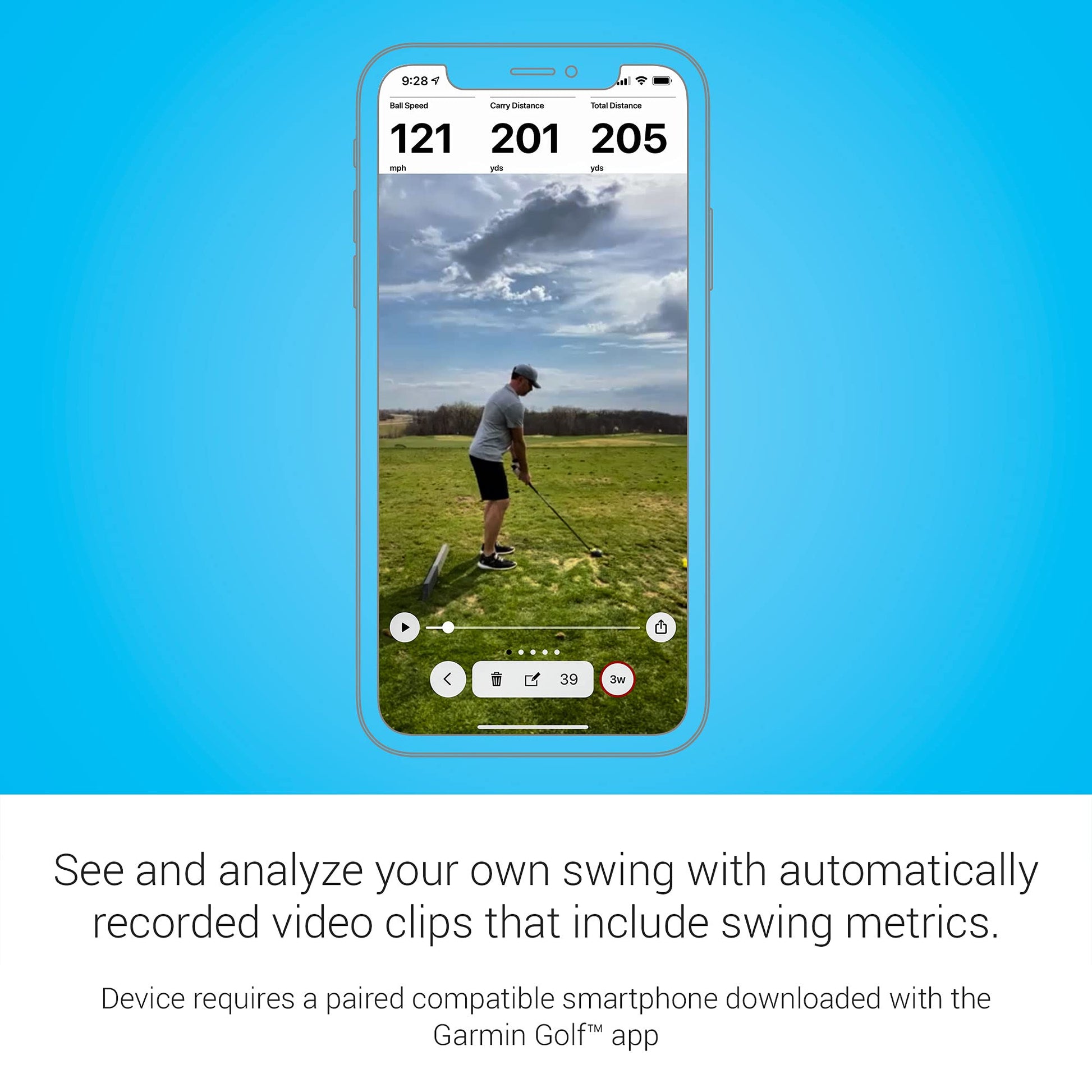 Garmin Approach R10, Portable Golf Launch Monitor - Golf Launch Monitor - 