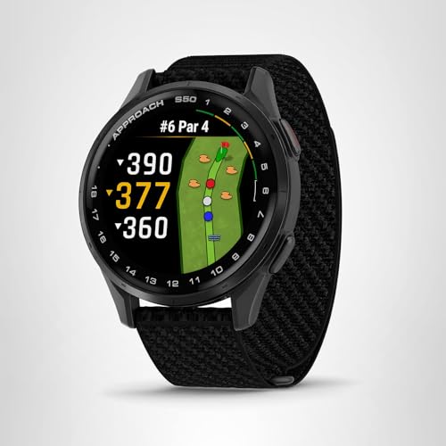 Garmin Approach® S50, Advanced Golf GPS Smartwatch, AMOLED Display - Garmin
