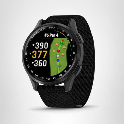 Garmin Approach® S50, Advanced Golf GPS Smartwatch, AMOLED Display - Garmin
