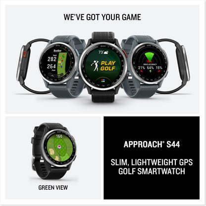 Garmin Approach® S50, Advanced Golf GPS Smartwatch, AMOLED Display - Garmin