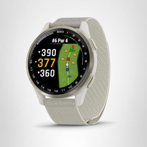 Garmin Approach® S50, Advanced Golf GPS Smartwatch, AMOLED Display - Garmin