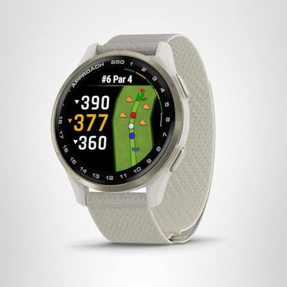 Garmin Approach® S50, Advanced Golf GPS Smartwatch, AMOLED Display - Garmin