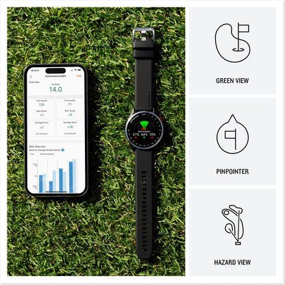 Garmin Approach® S50, Advanced Golf GPS Smartwatch, AMOLED Display - Garmin