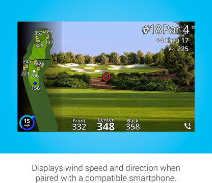 Garmin Approach Z82, Golf GPS Laser Range Finder, Accuracy Within 10” of The Flag, 2 - D Course Overlays - Garmin