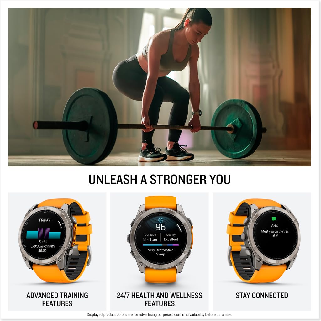 Garmin fēnix® 8 – Premium Multisport GPS Smartwatch - Garmin