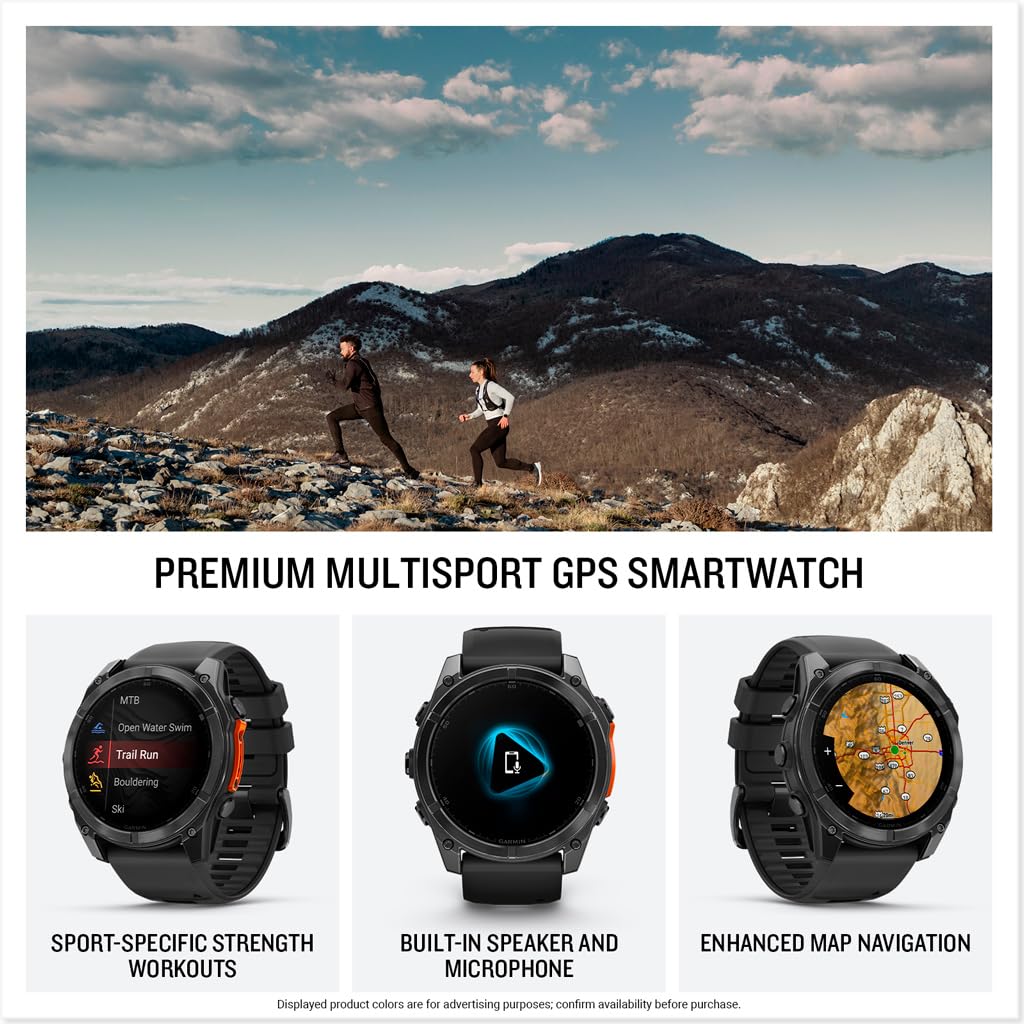 Garmin fēnix® 8 – Premium Multisport GPS Smartwatch - Garmin