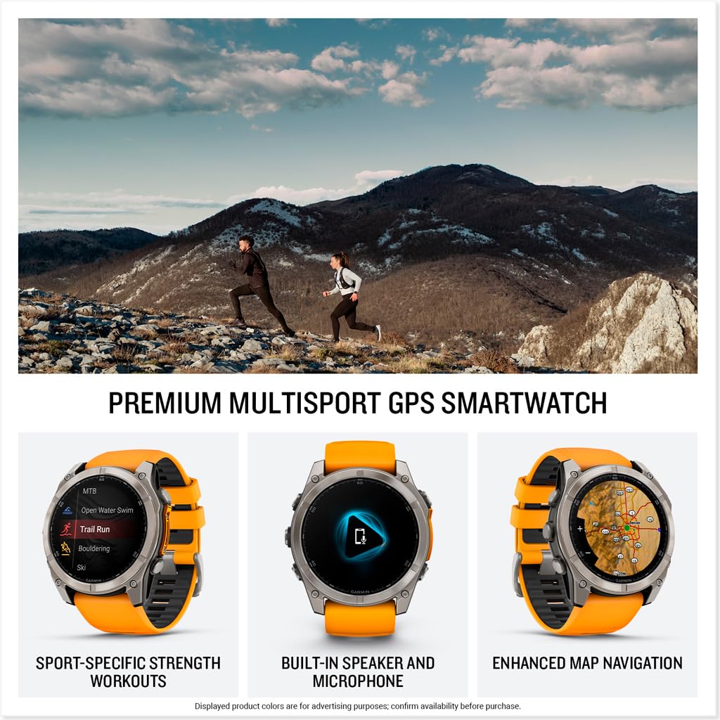 Garmin fēnix® 8 – Premium Multisport GPS Smartwatch - Garmin
