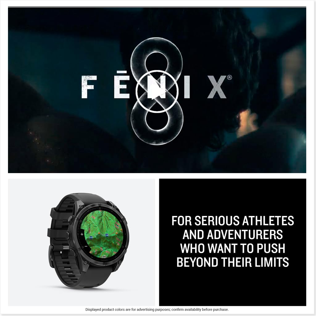 Garmin fēnix® 8 – Premium Multisport GPS Smartwatch - Garmin