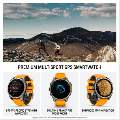 Garmin fēnix® 8 – Premium Multisport GPS Smartwatch - Garmin