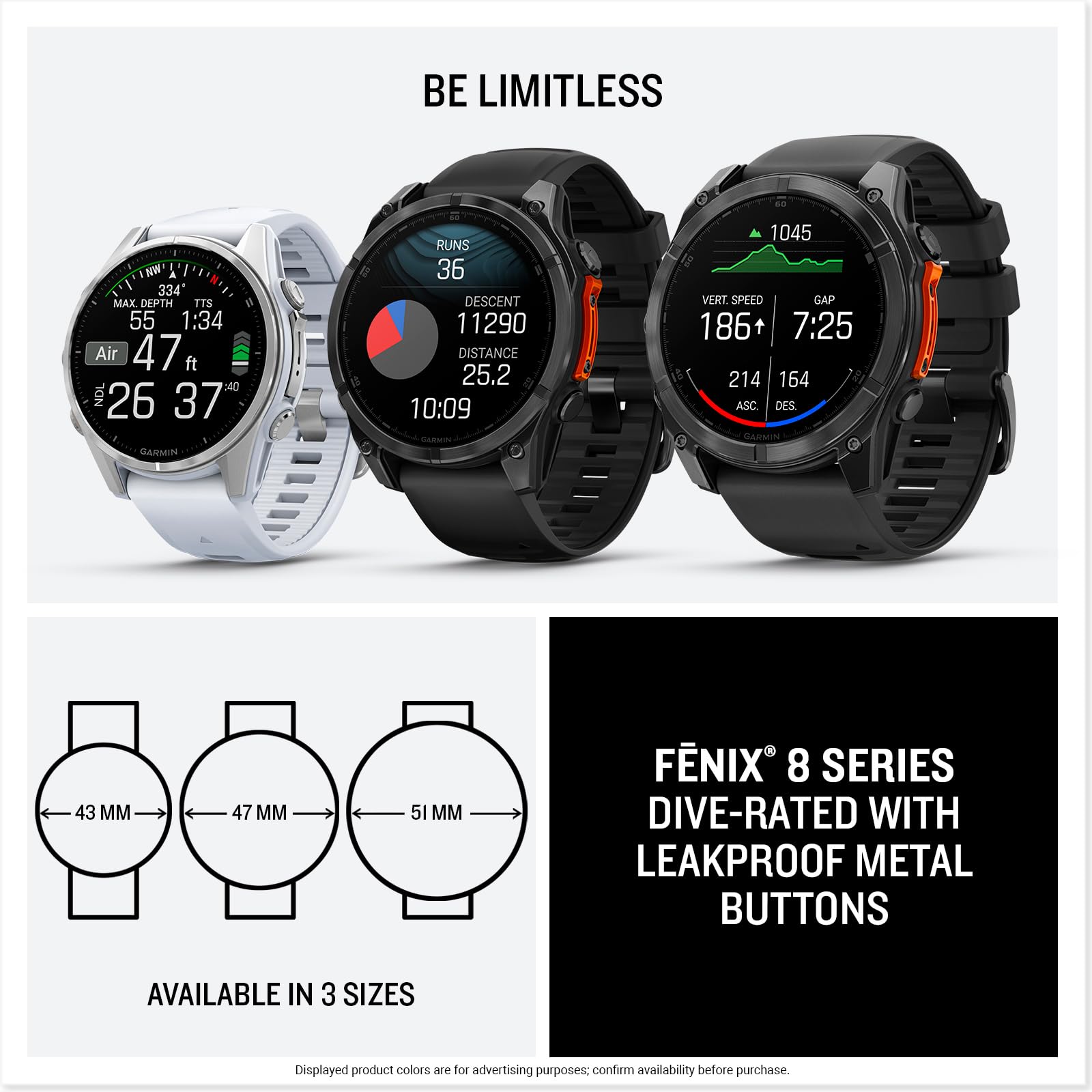 Garmin fēnix® 8 – Premium Multisport GPS Smartwatch - Garmin