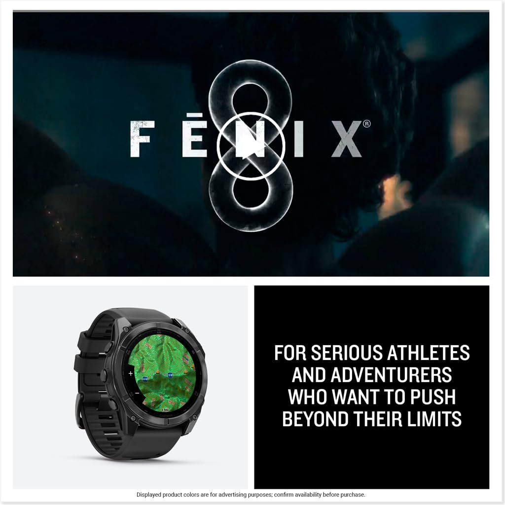Garmin fēnix® 8 – Premium Multisport GPS Smartwatch - Garmin