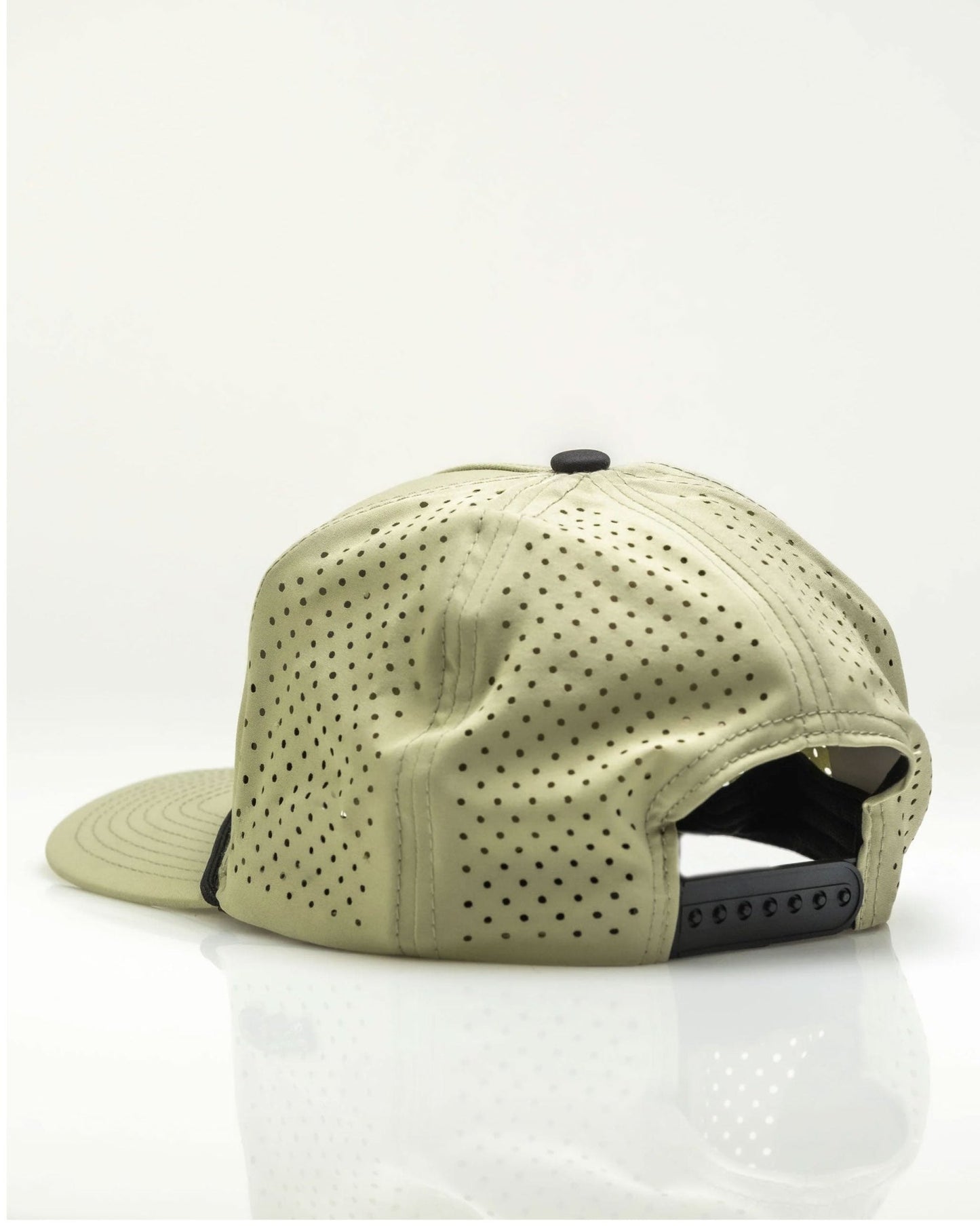 Gator Olive - Perforated Rope Hat - Pins and Aces