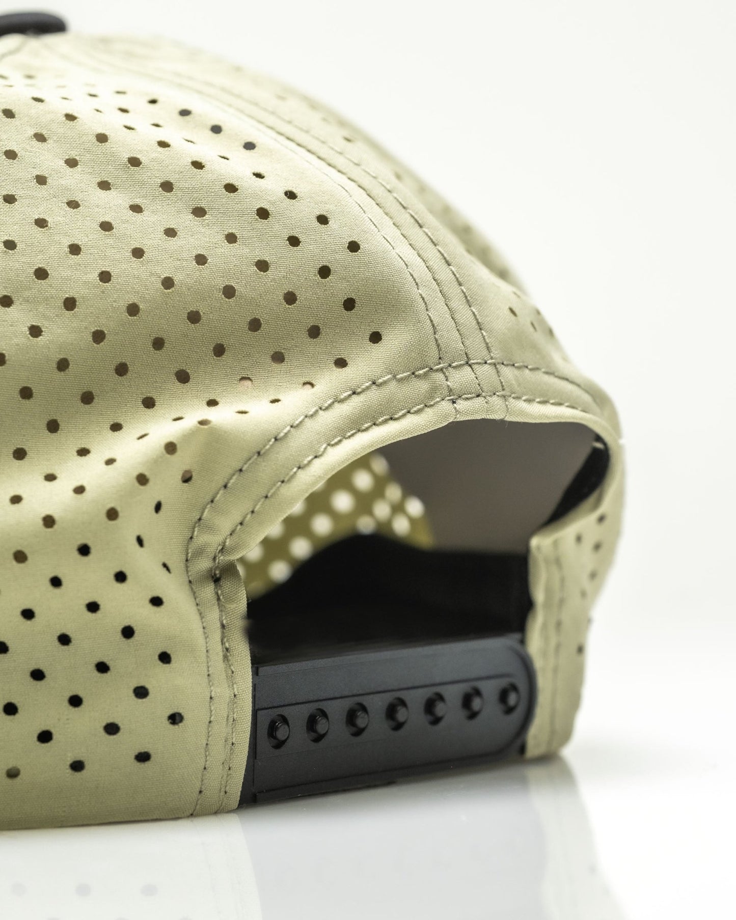 Gator Olive - Perforated Rope Hat - Pins and Aces