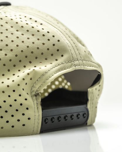 Gator Olive - Perforated Rope Hat - Pins and Aces
