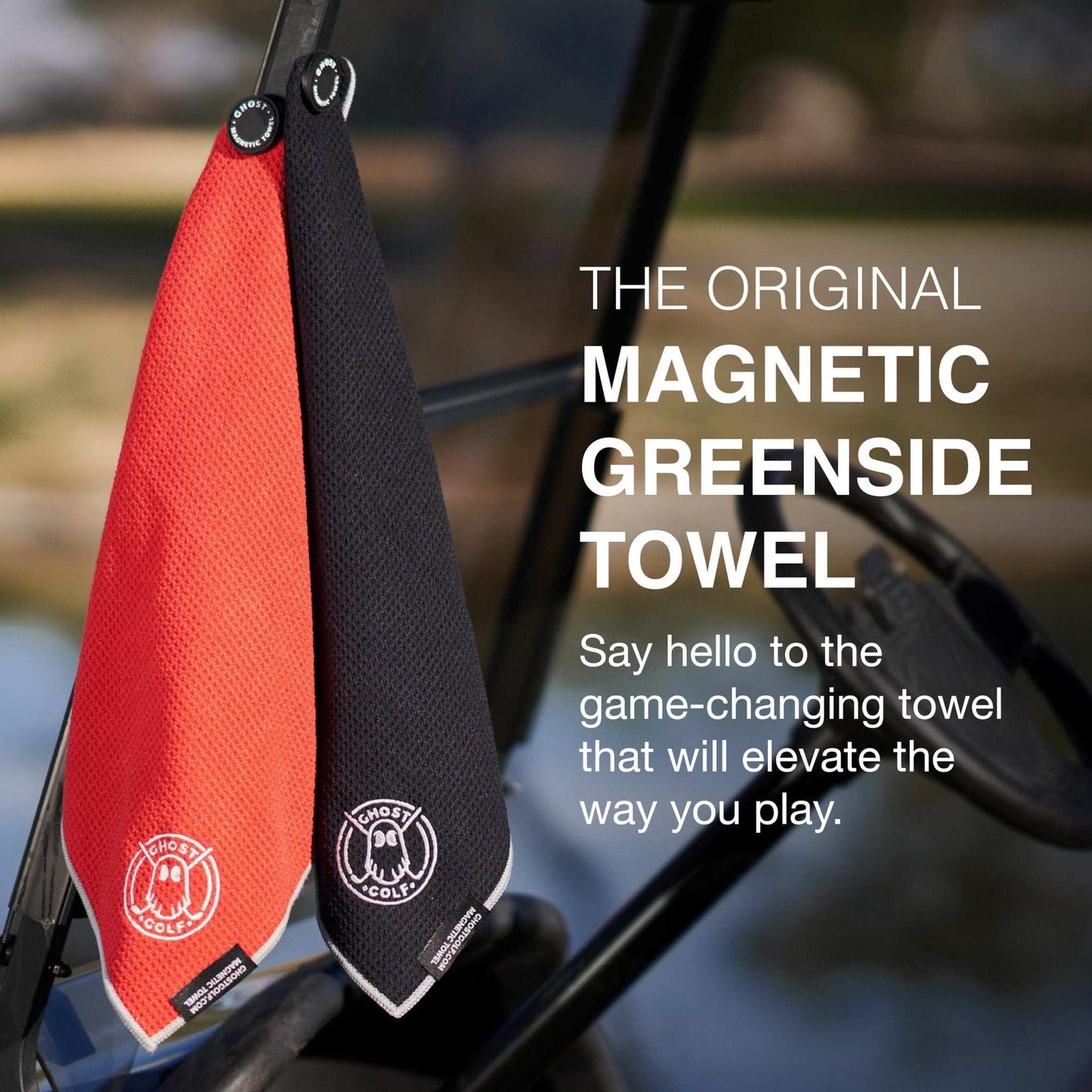 Ghost Golf Magnetic Towel - Ghost Golf
