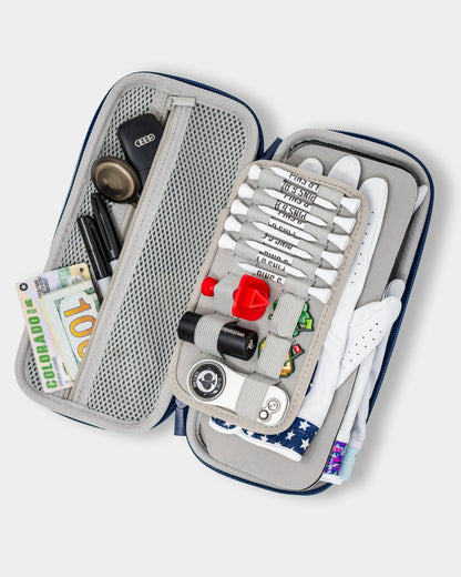 Glove & Accessory Caddie - Navy - Pins and Aces
