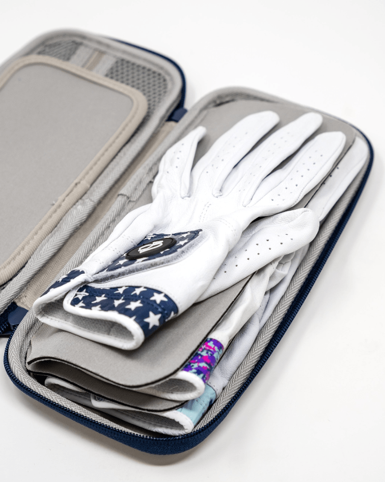 Glove & Accessory Caddie - Navy - Pins and Aces