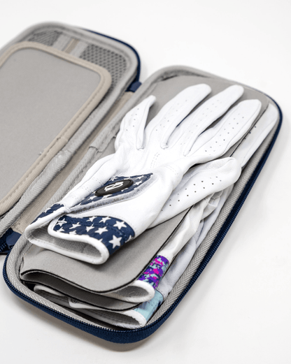 Glove & Accessory Caddie - Navy - Pins and Aces