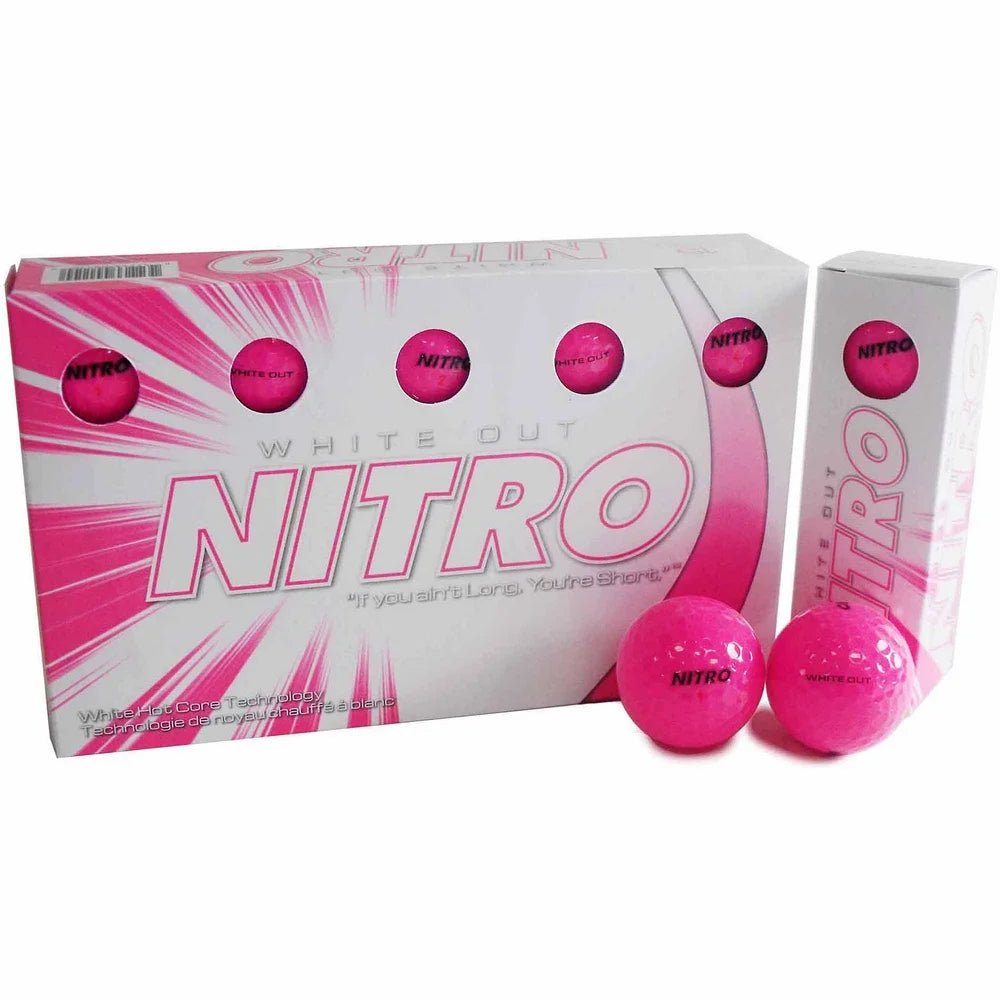 Golf Balls, Pink, 15 Pack - -