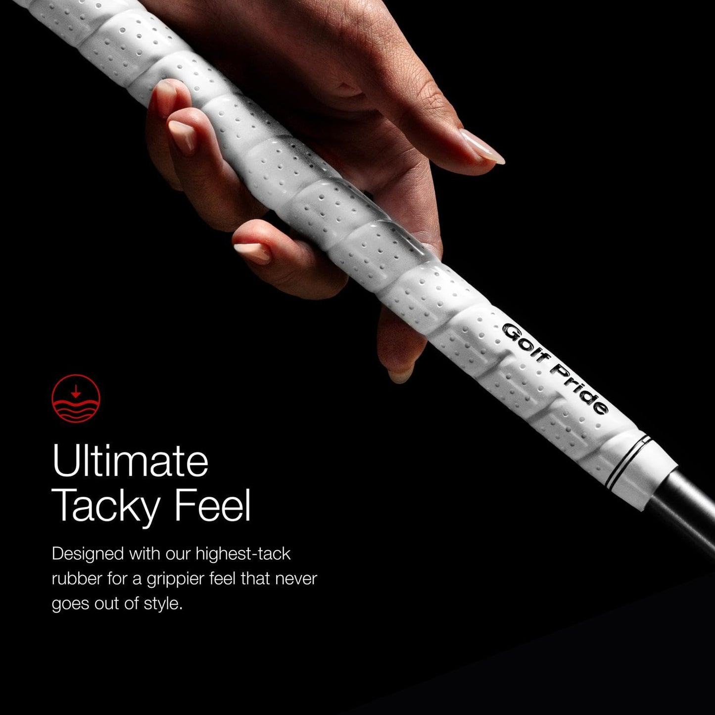 Golf Pride Tour Wrap White Golf Grip - Golf Pride