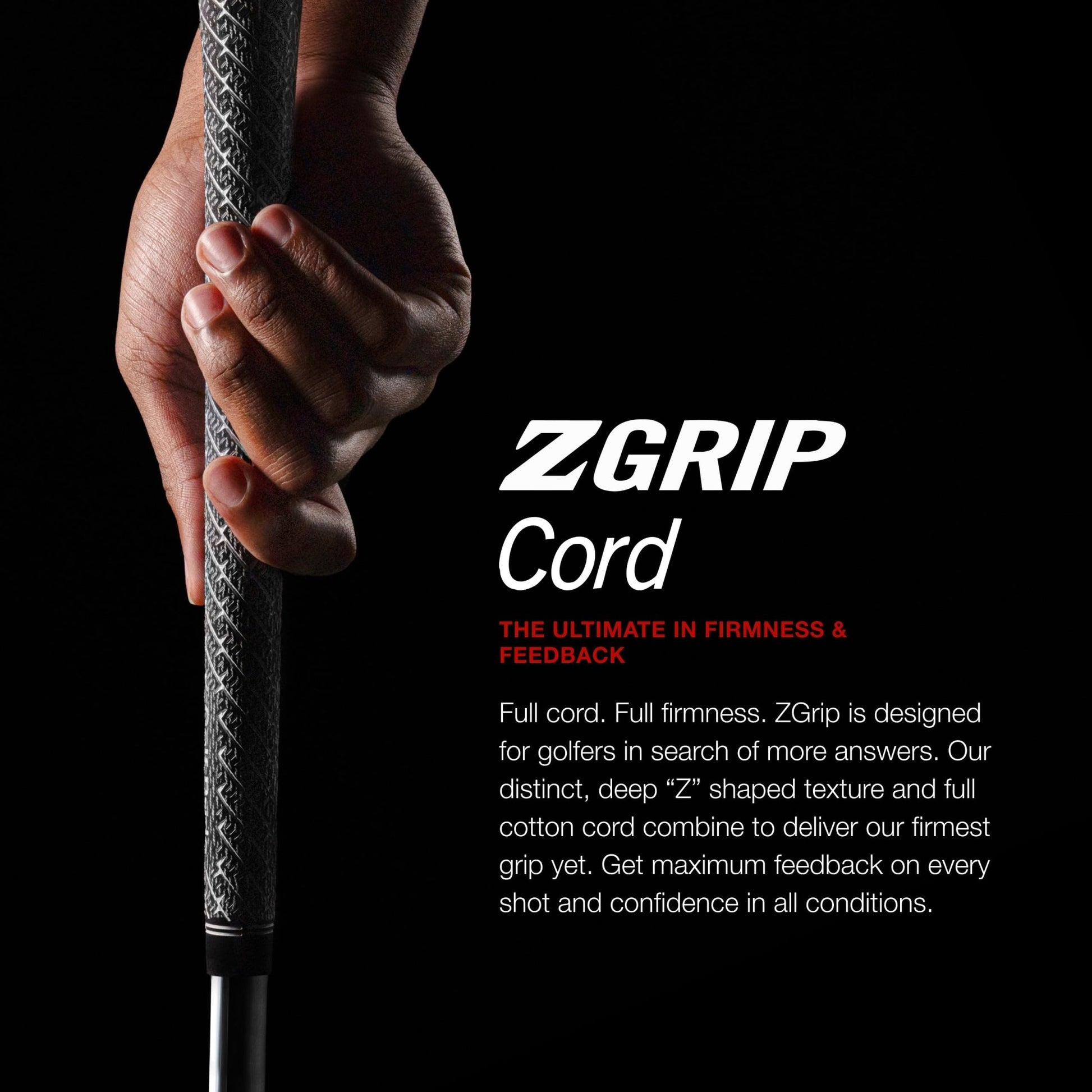Golf Pride ZGrip Cord Golf Grip - Golf Pride