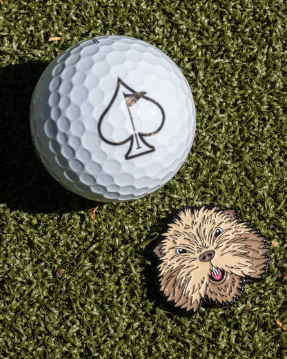 Gopher 2.0 Ball Marker - Pins and Aces