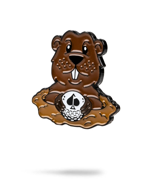 Gopher Ball Marker - Pins and Aces