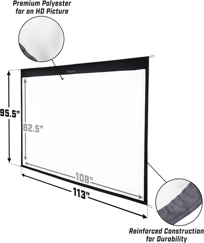 GoSports Golf Simulator Impact Screen - Choose 6.5 ft x 7 ft or 9 ft x 7 ft - 9 ft x 7 ft - 