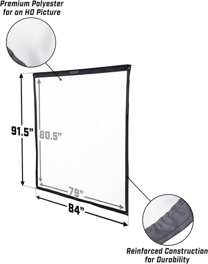 GoSports Golf Simulator Impact Screen - Choose 6.5 ft x 7 ft or 9 ft x 7 ft - 9 ft x 7 ft - 