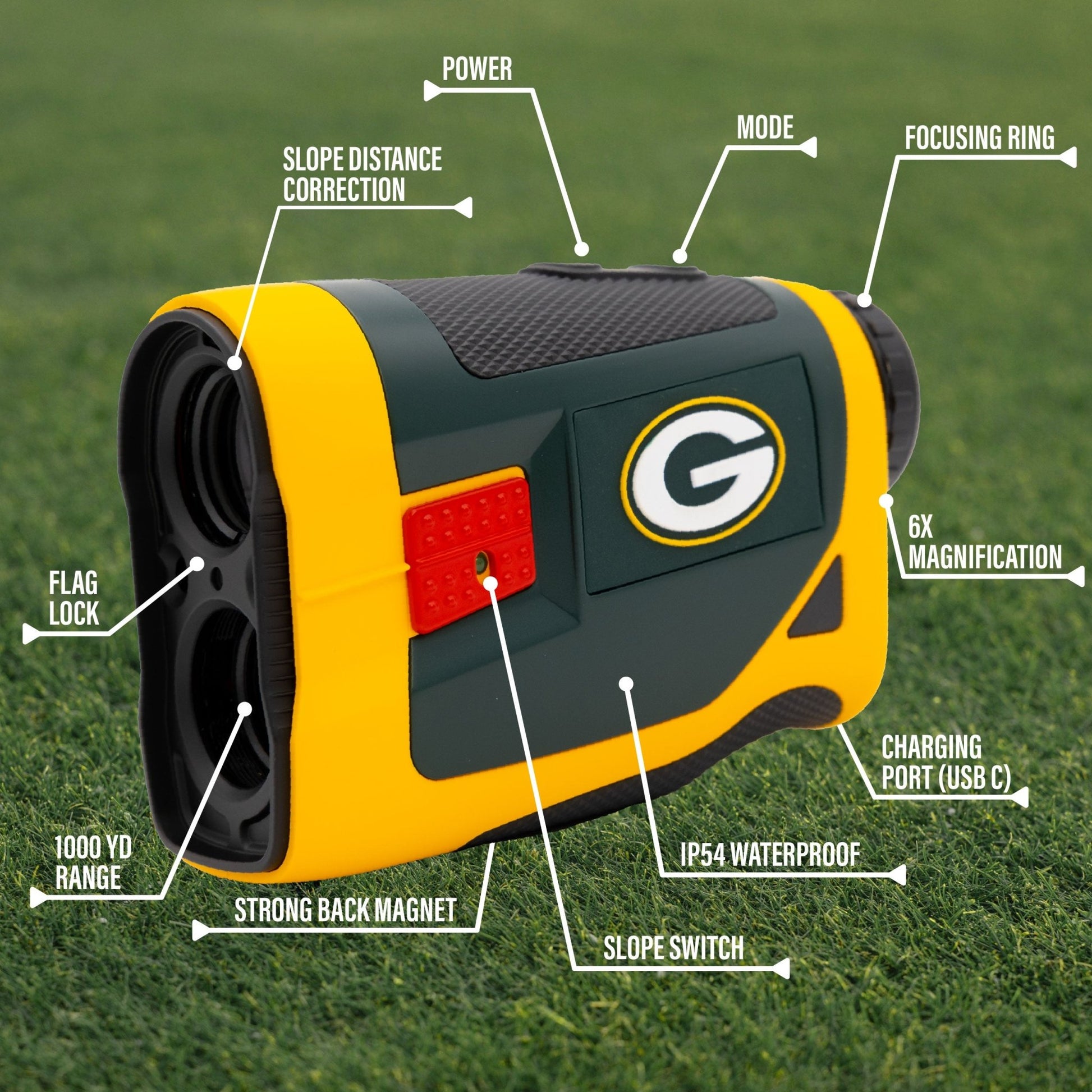 Green Bay Packers Rangefinder | Team Golf - Team Golf USA