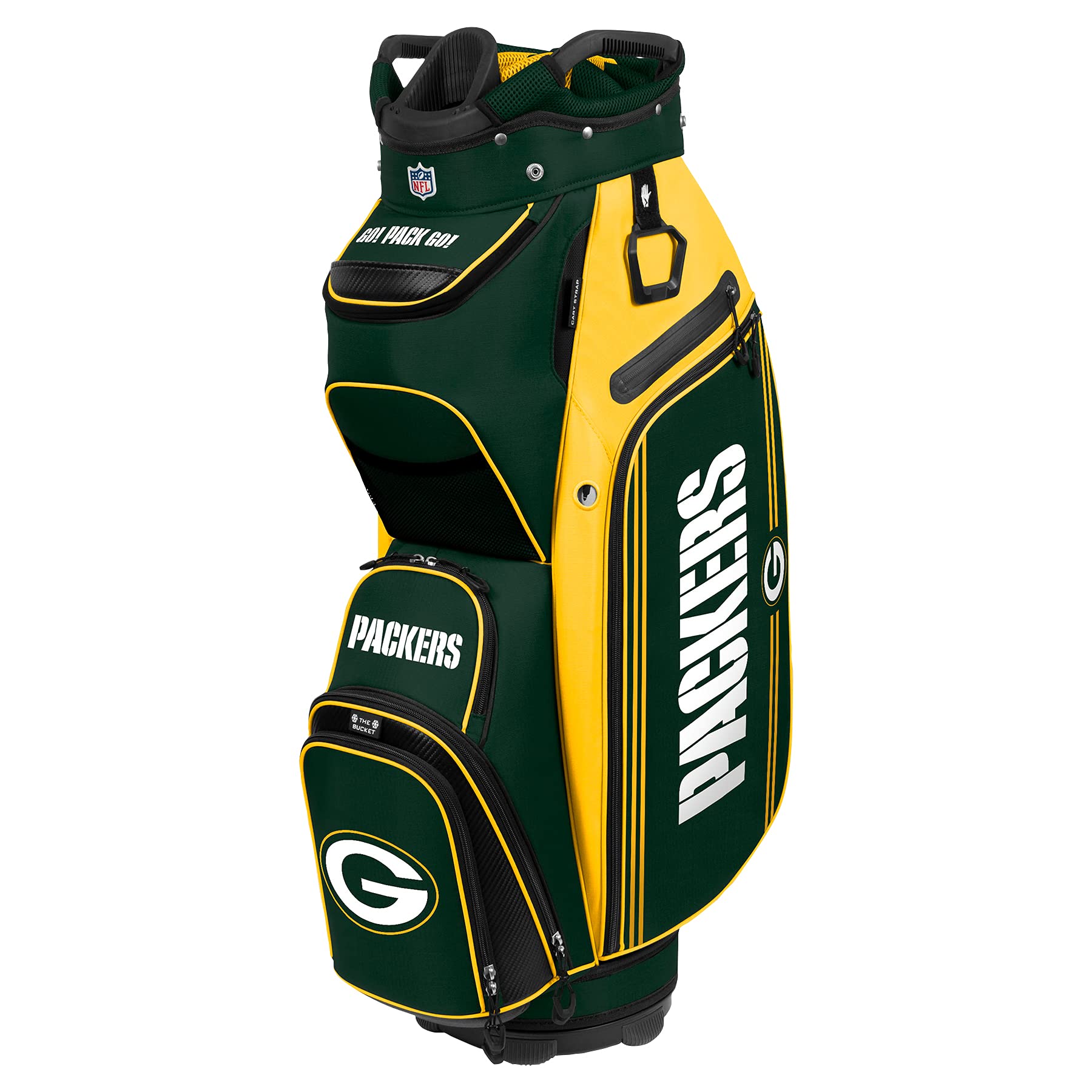 Green Bay Packers The Bucket III Cooler Cart Golf Bag |Team Effort - Team Effort
