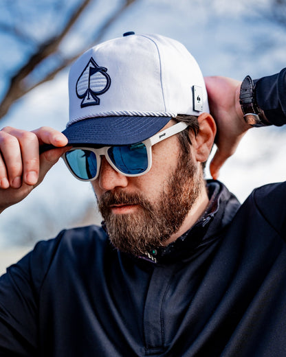 Heritage Rope Hat - Admiral - Pins and Aces