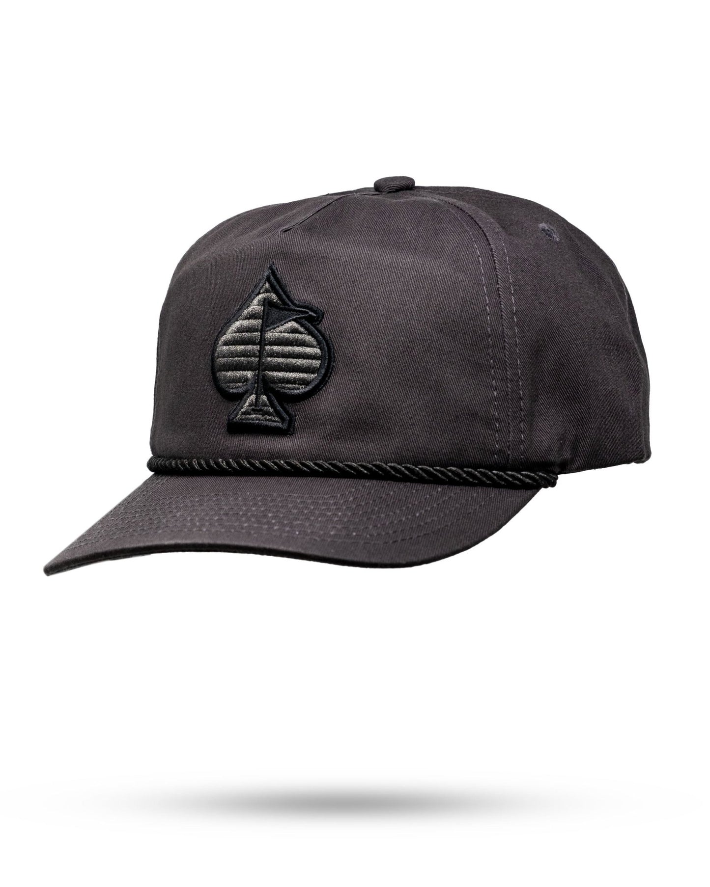Heritage Rope Hat - Charcoal - Pins and Aces