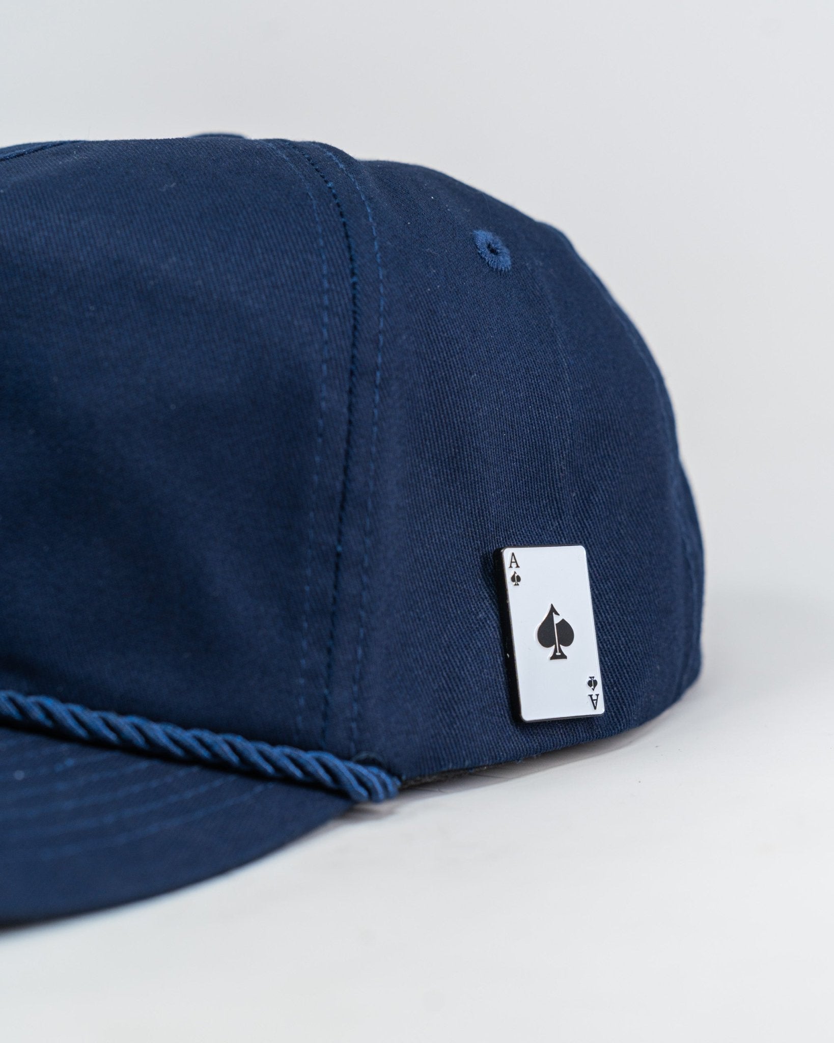 Heritage Rope Hat - Navy - Pins and Aces